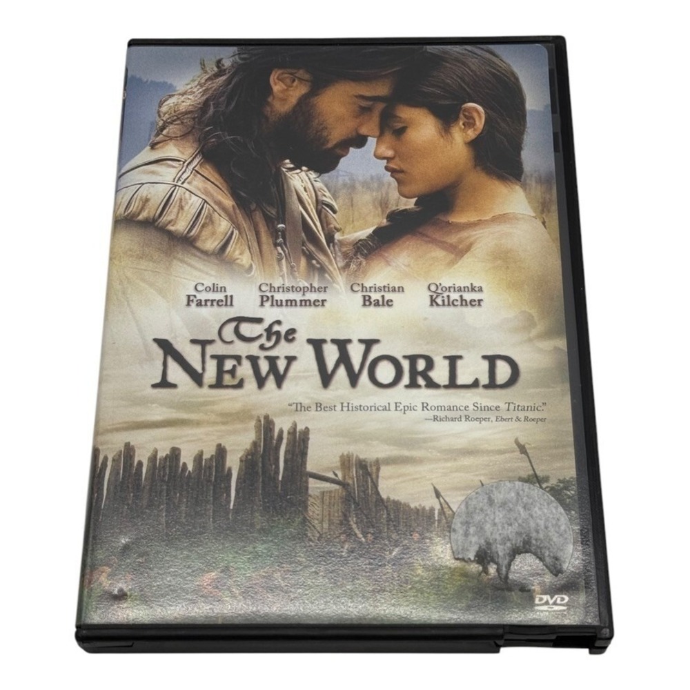 New Line The New World DVD Colin Farrell Christian Bale Drama Good Tested